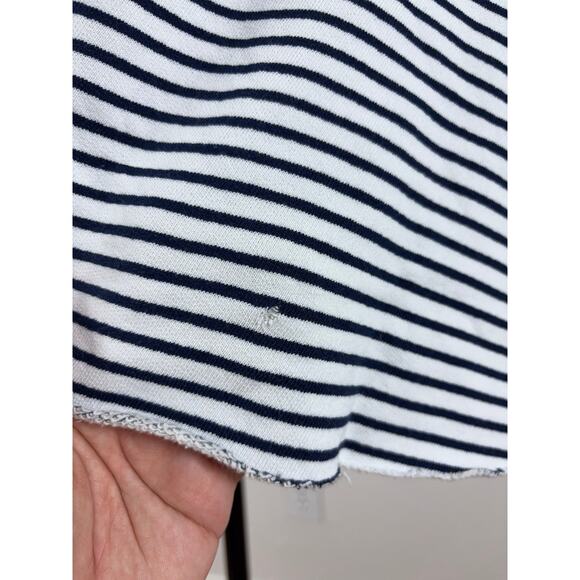 B38 Frank & Eileen Olive Original Capelet OS Striped French Chic Old Money - Picture 9 of 9